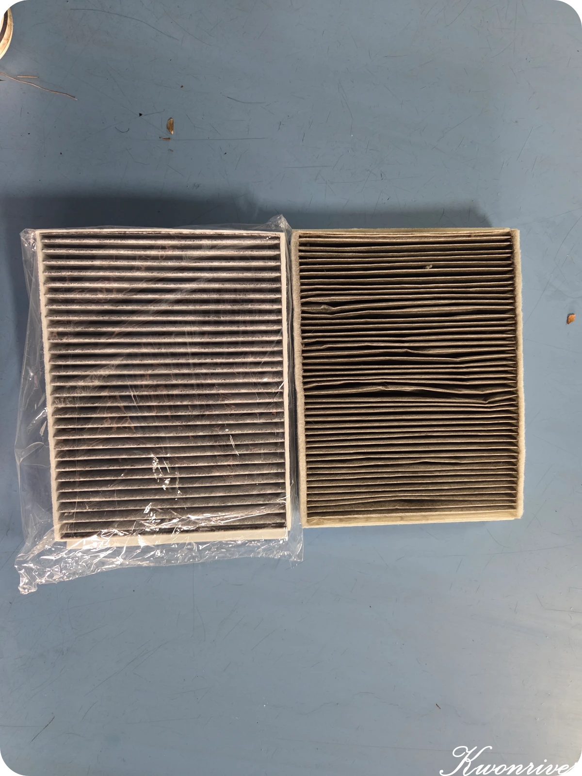 2년-가까이-사용한-머스탱-에어컨-필터