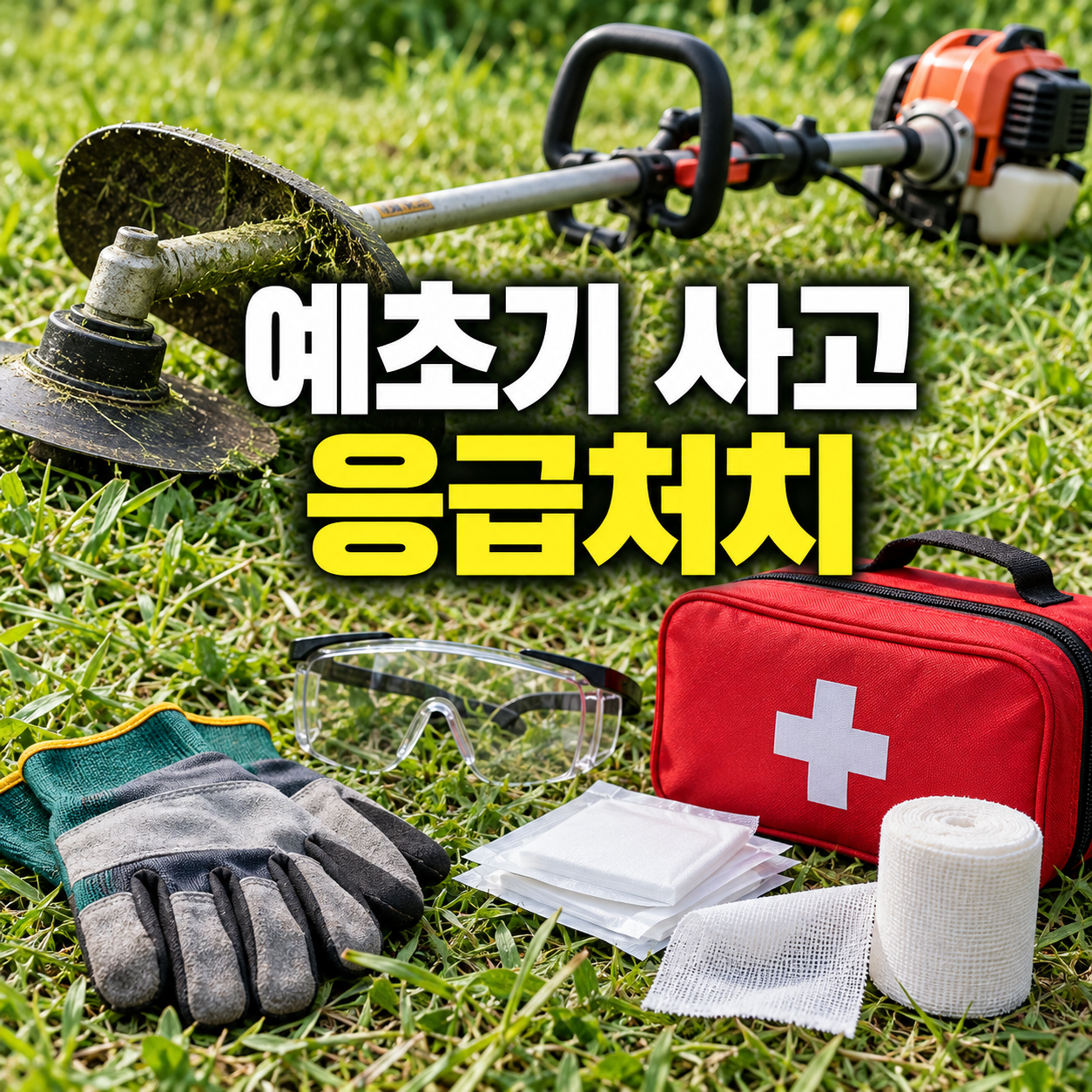 초기 사고 응급처치