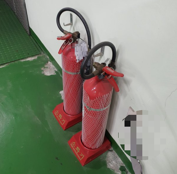 이산화탄소-소화기-두대