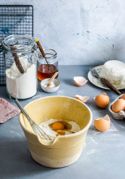 오븐없이 만드는 베이킹 레시피 - 베이킹 재료 사진