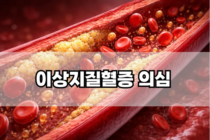 이상지질혈증 이란