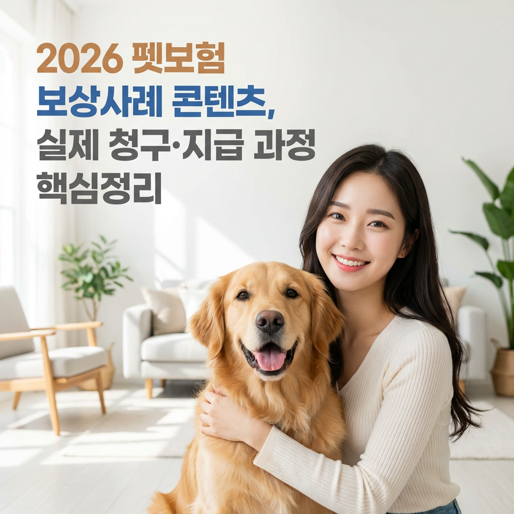 2026 펫보험 보상사례 콘텐츠 ｜ 실제 청구&middot;지급 과정 핵심정리