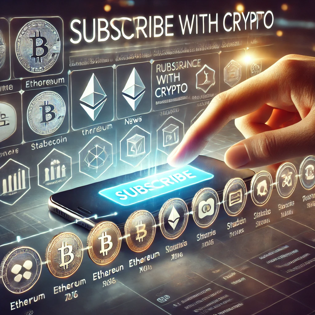 암호화폐로 구독 서비스는 어떻게 가능할까