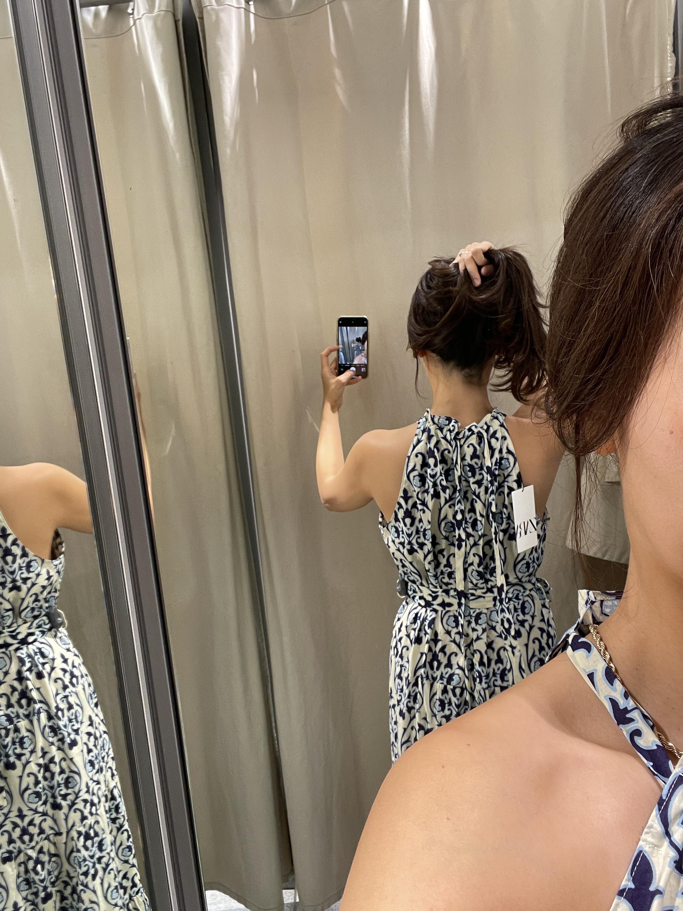 2024 여름 신상 자라 원피스 홀터넥 