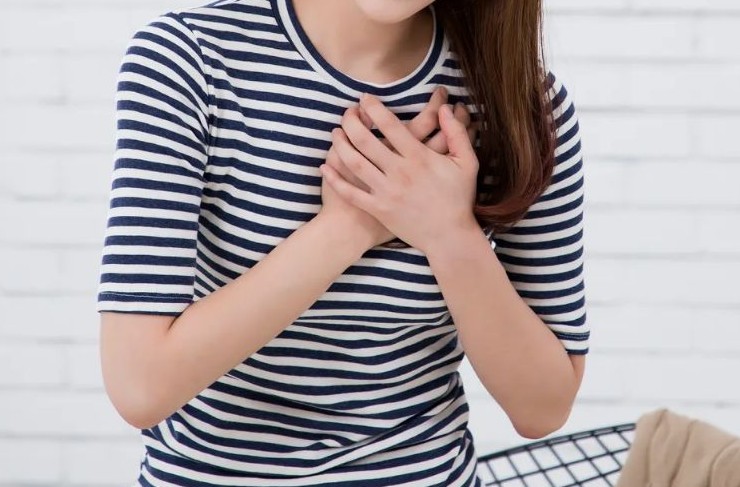 명치가 답답해요