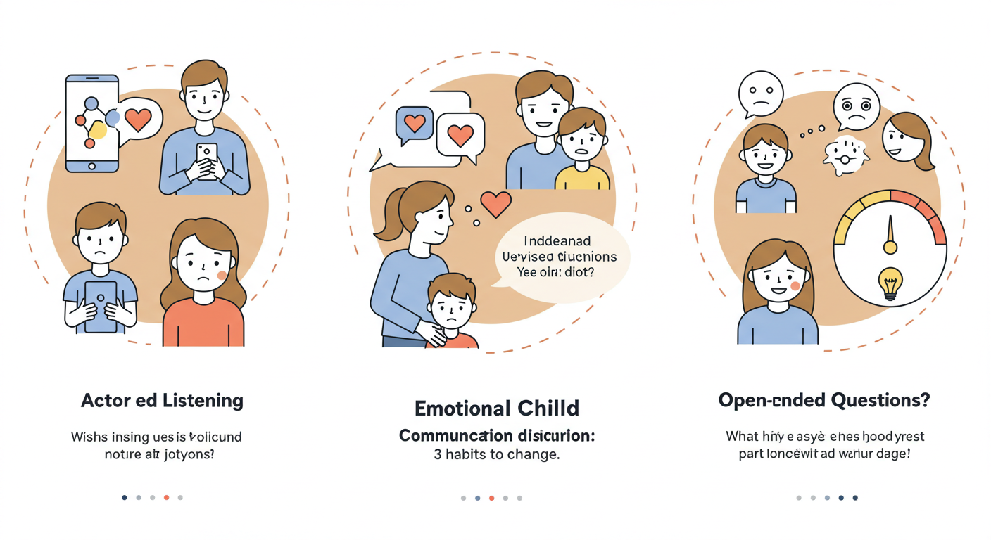 아이 소통 관련 그림