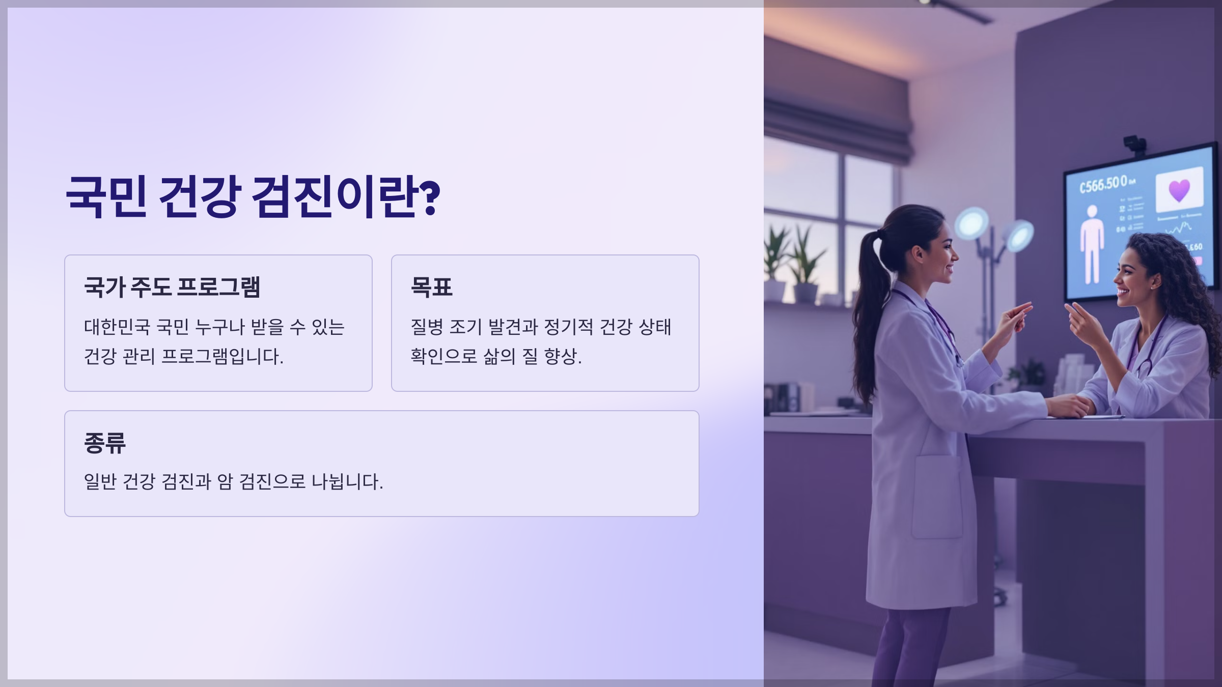 국민 건강 검진