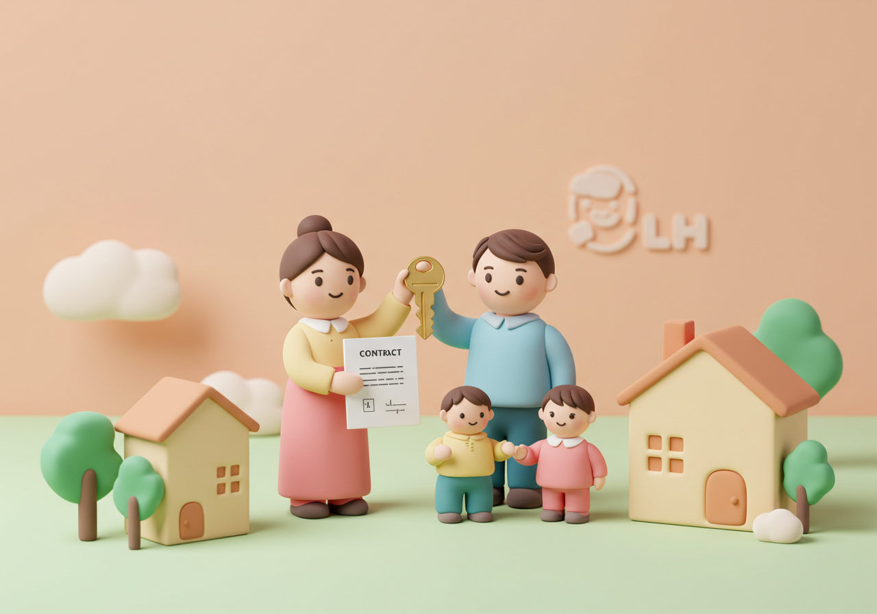 LH 전세임대주택 신혼 신생아 다자녀 조건 비교