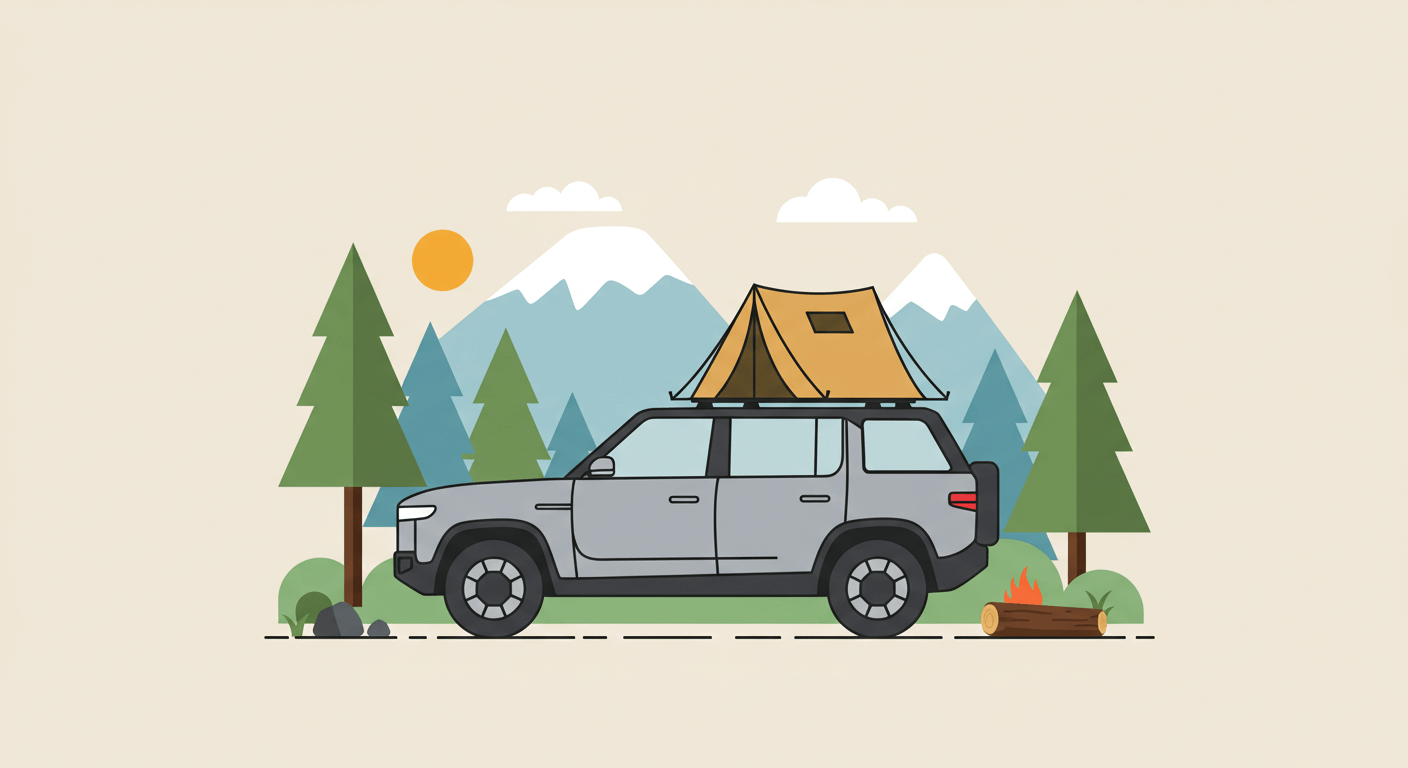 캠핑족 위한 GV90 (적재, 주행, 편의)