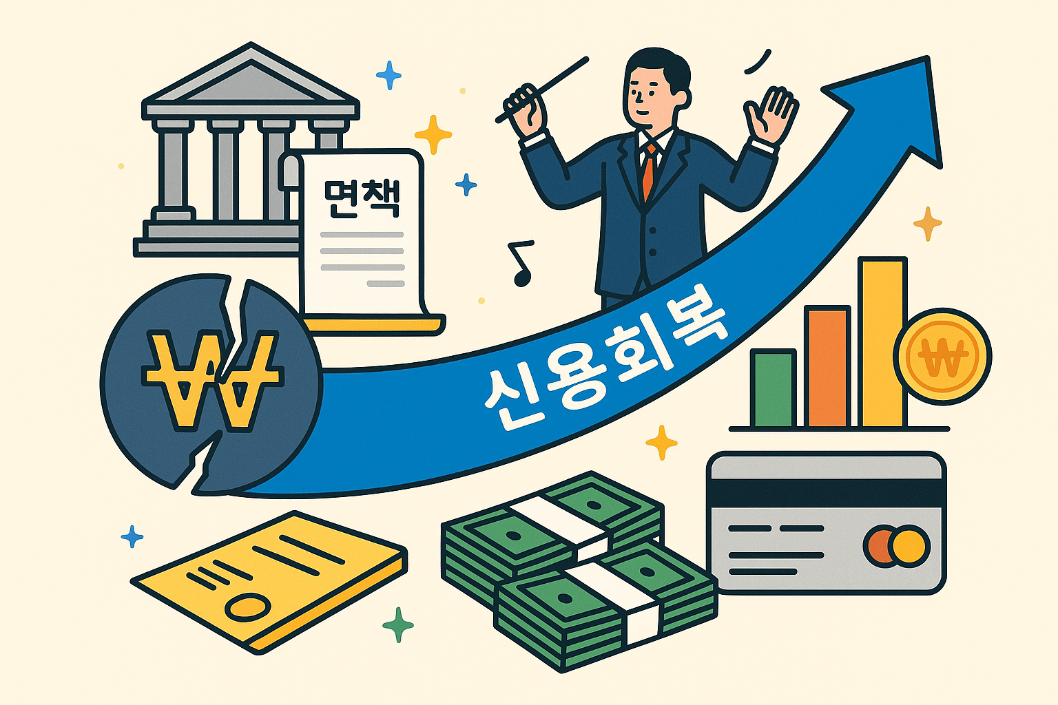 개인파산 면책 후 신용회복 기간