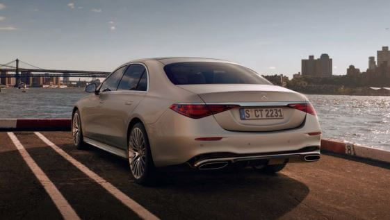 벤츠S클래스-후면