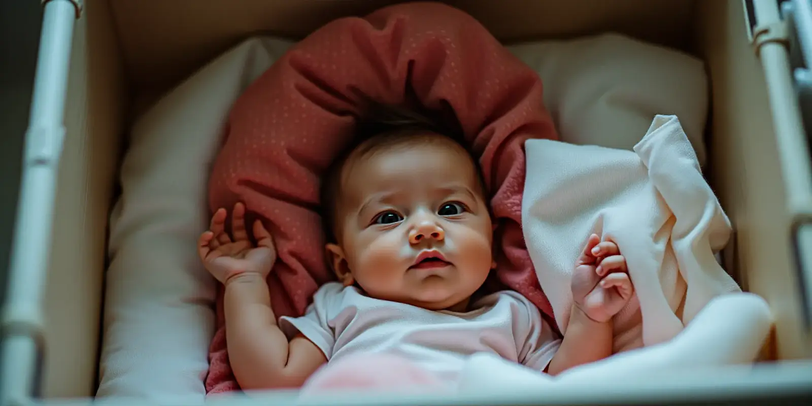 베이비박스에 버려진 아기