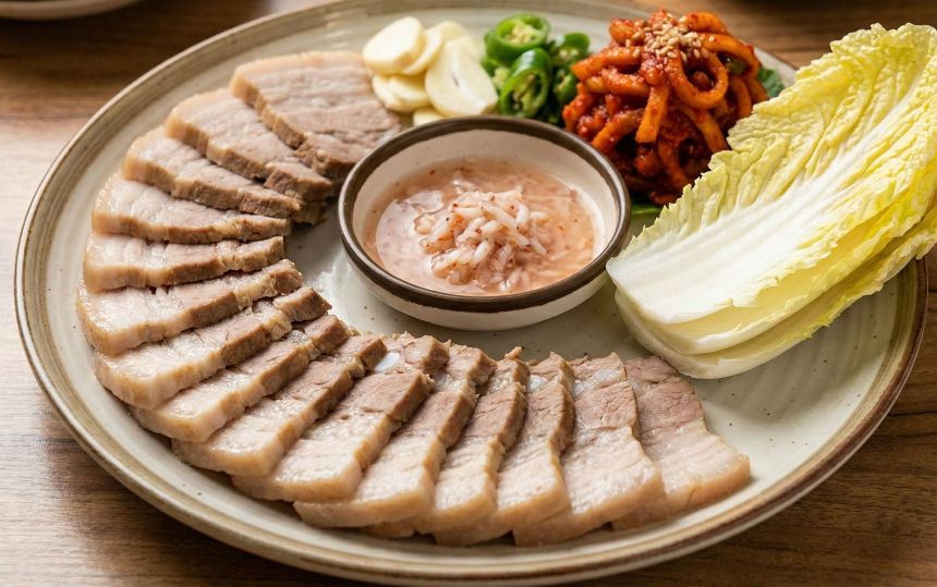 고지혈증 포화지방 걱정 없는 수육