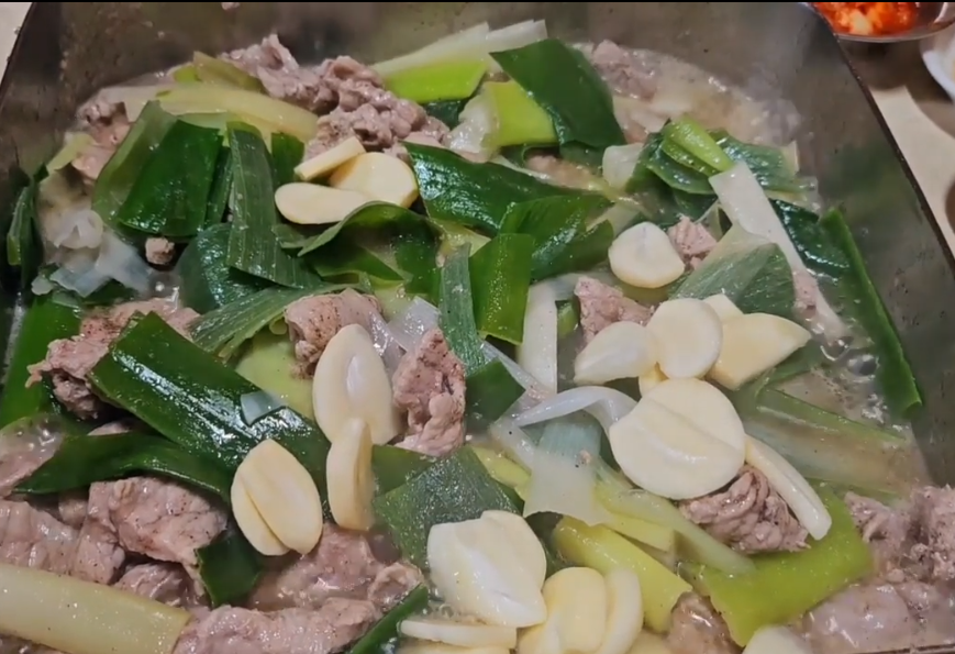 목노집 대표 메뉴