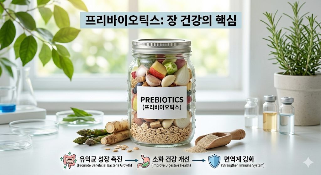 프리바이오틱스: 유익균 먹이 원리와 선택법