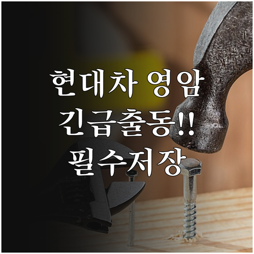 현대차 영암 서비스센터 위치 확인 및..