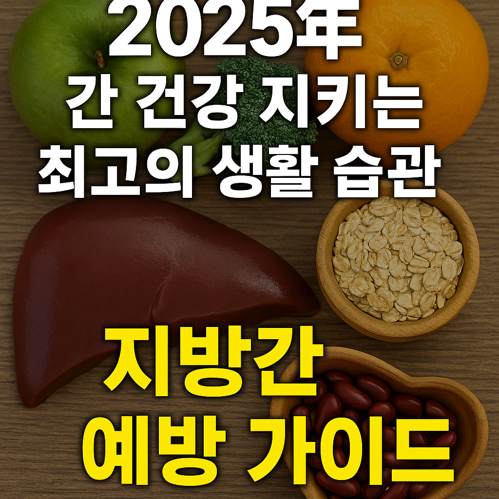 2025년 간 건강 지키는 최고의 생활 습관 ❘ 지방간 예방 가이드