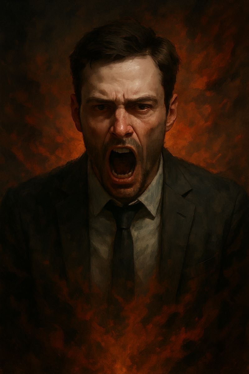 분노로 가득한 꿈 해몽 – 감정 폭발의 예고