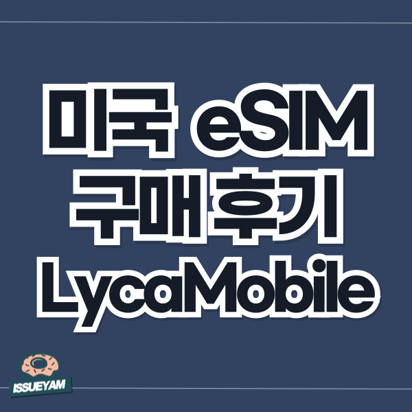 미국 여행 esim 추천 라이카모바일