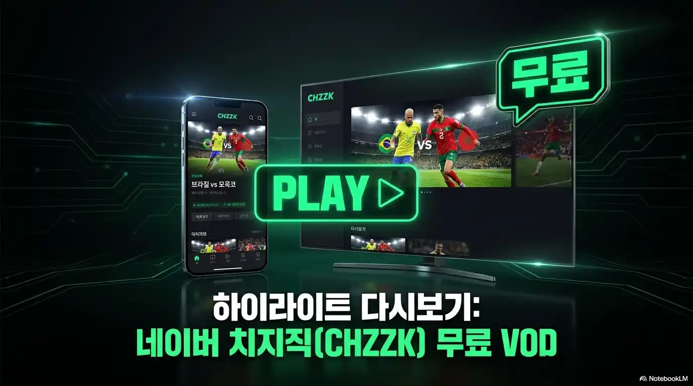 브라질 모로코 하이라이트 다시보기 네이버 치지직 CHZZK 무료 VOD