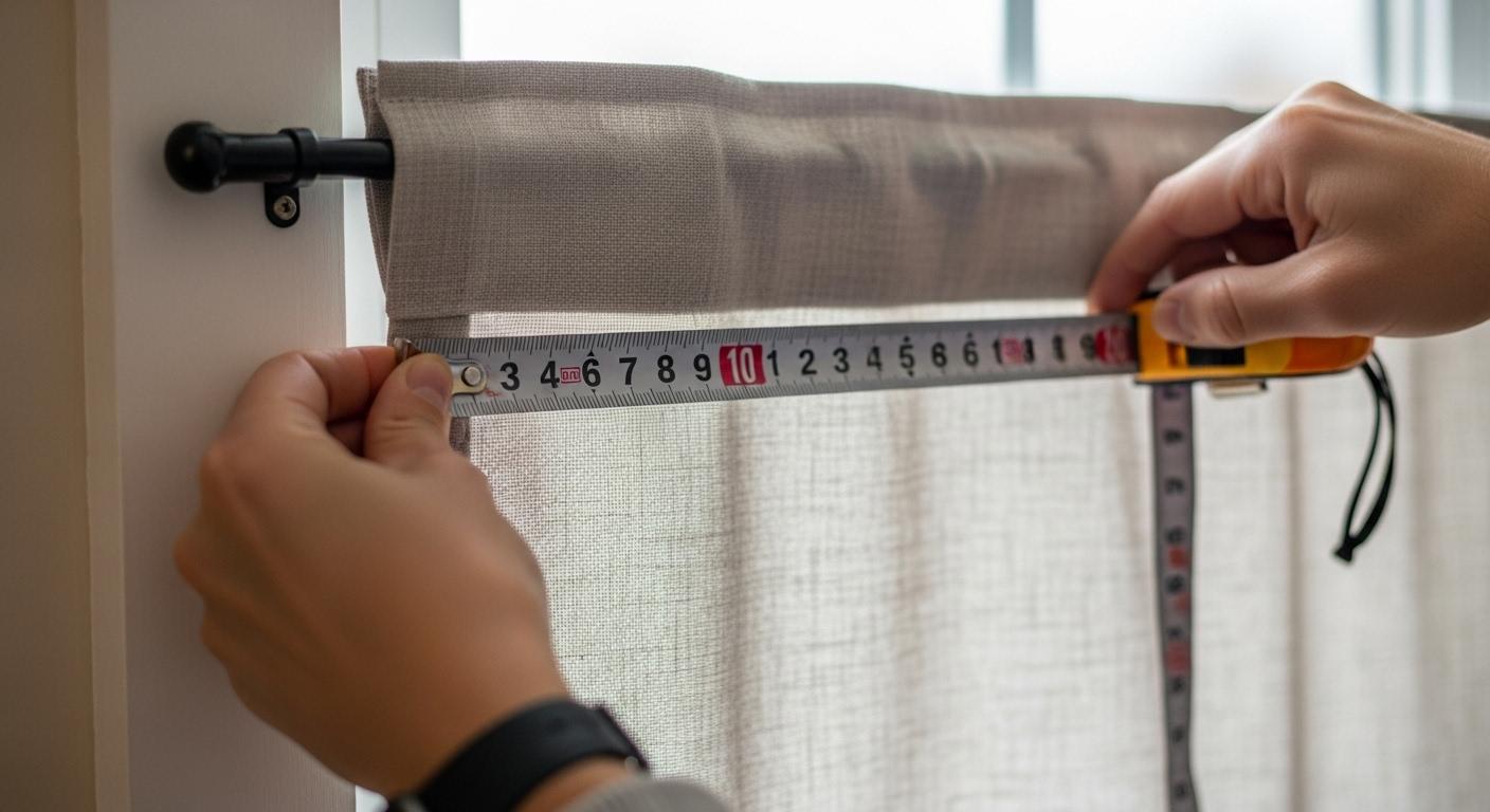 커텐싸이즈보는법