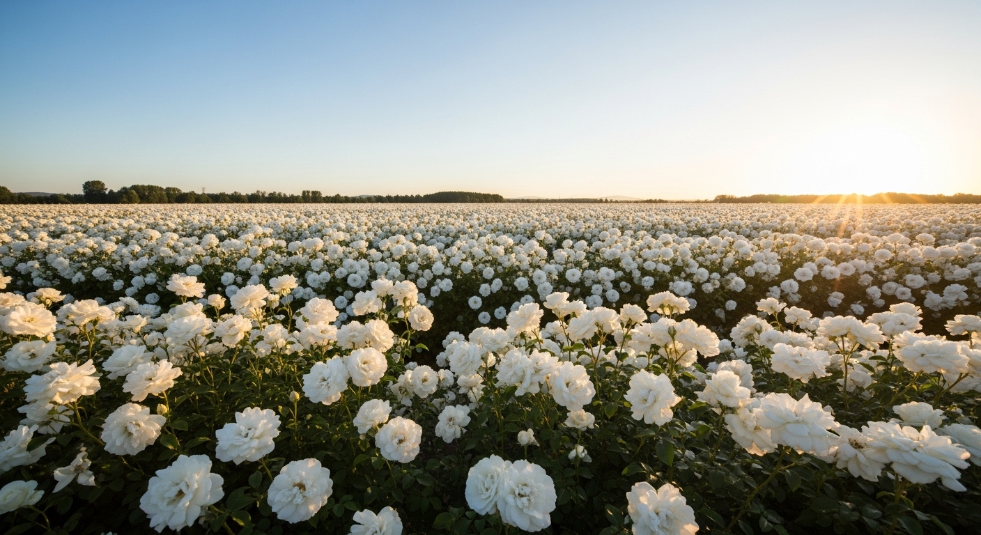 7월 17일 탄생화, 흰장미 - 순수한 마음으로 건네는 용기