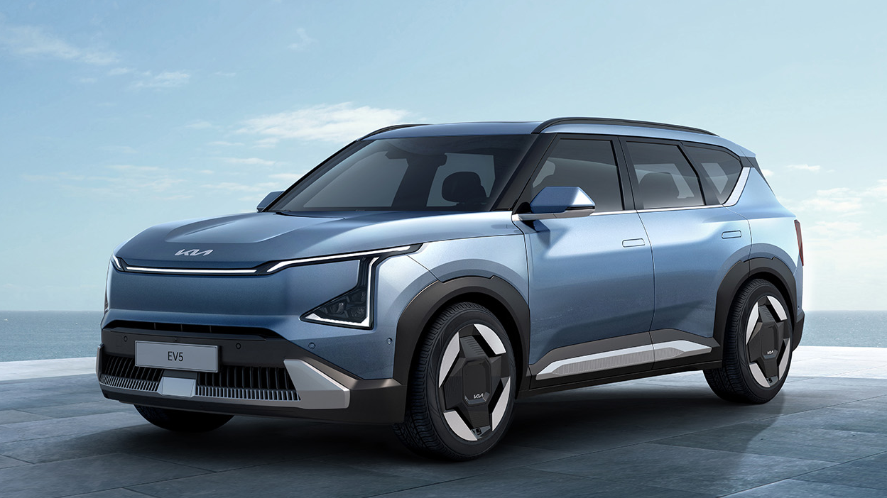 Kia EV5 중국 출시 모델 외관 디자인