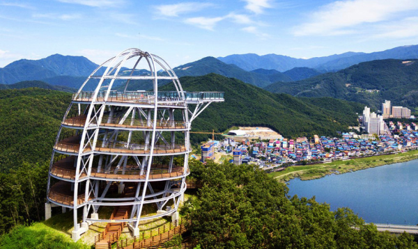 만천하 스카이워크 사진