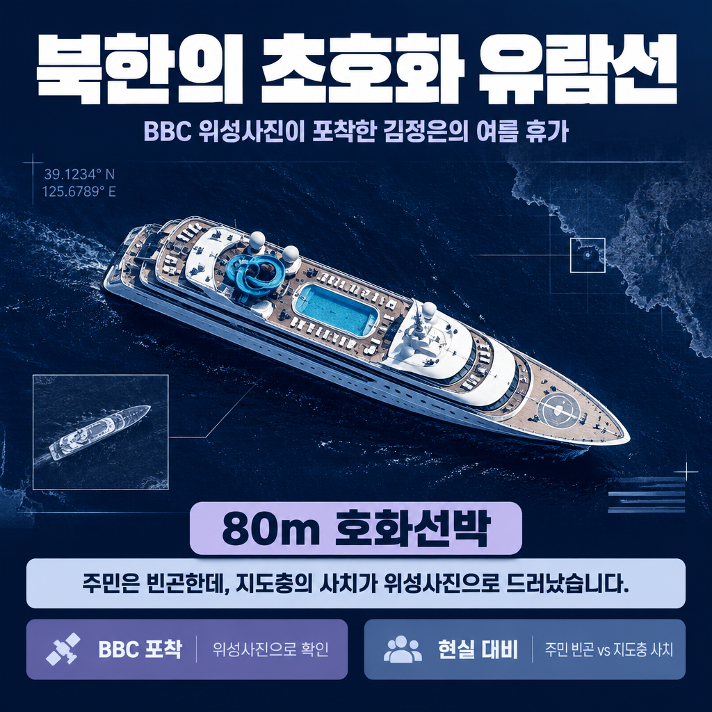 북한의 초호화 유람선