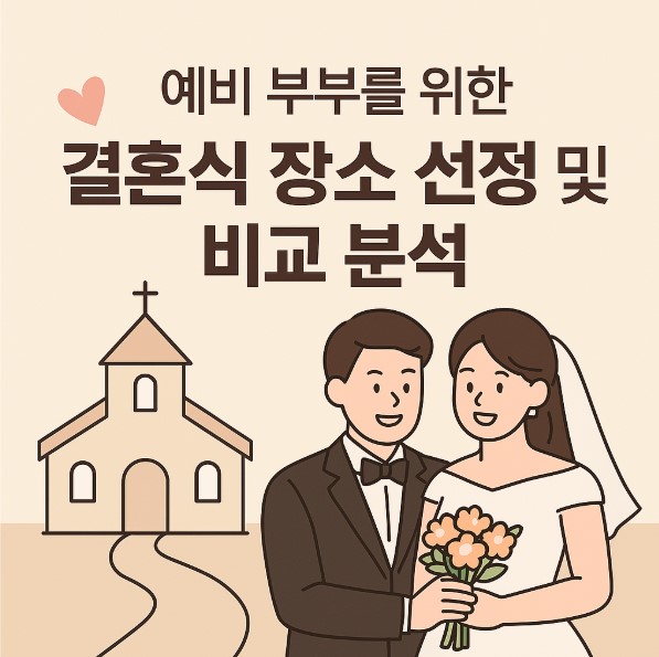 결혼식 장소 선정
