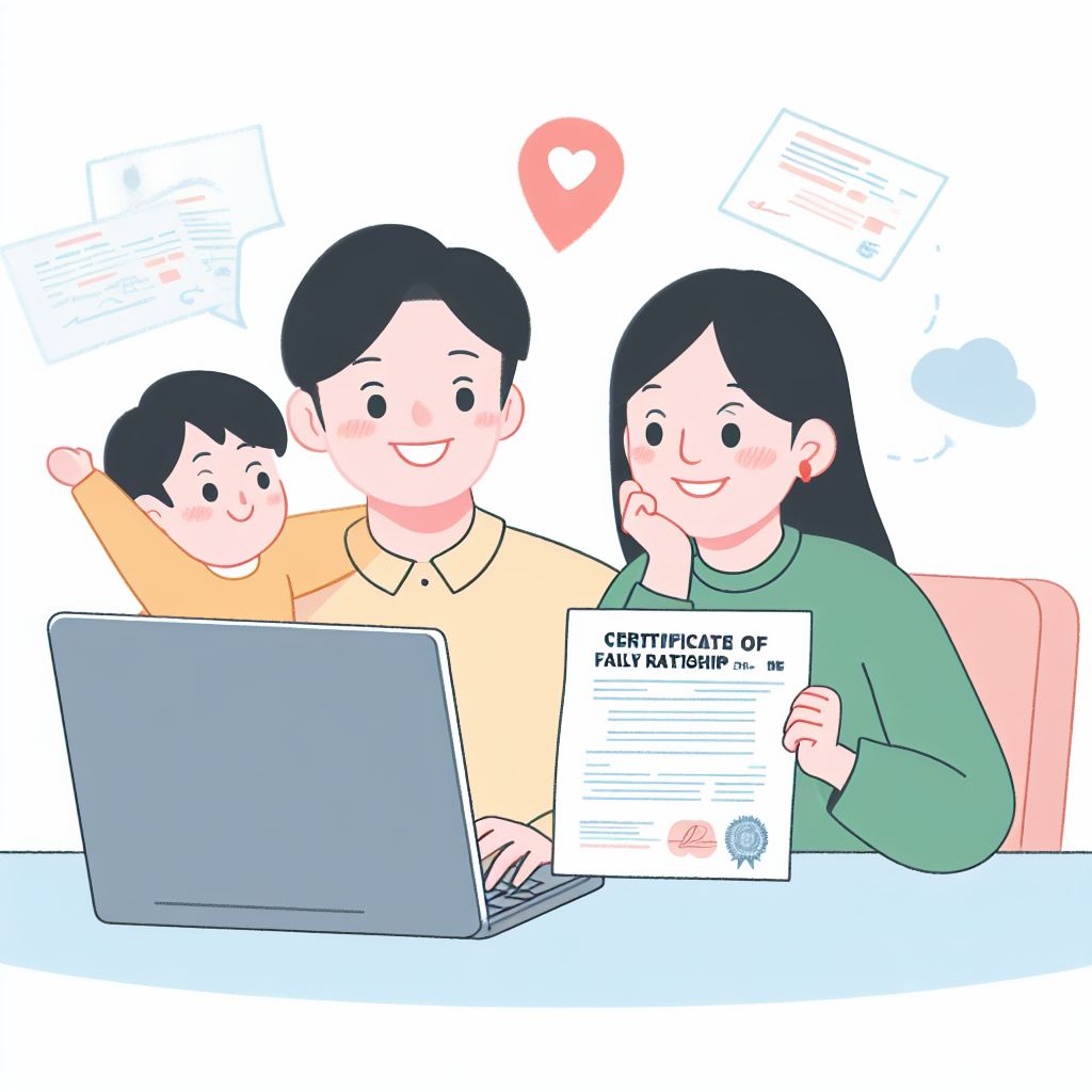 가족관계 증명서 인터넷 발급방법