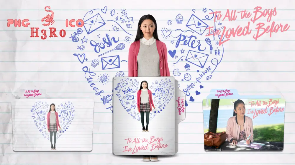 내가 사랑했던 모든 남자들에게 여자주인공이 서있는 포스터