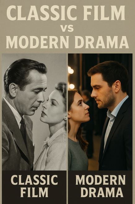 고전 영화 vs 현대 드라마 (길이, 전개방식, 감정밀도)