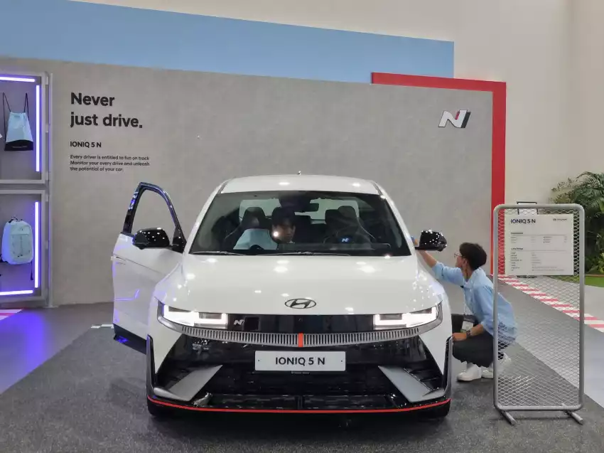 아이오닉 5 N도 현장에 있었습니다.