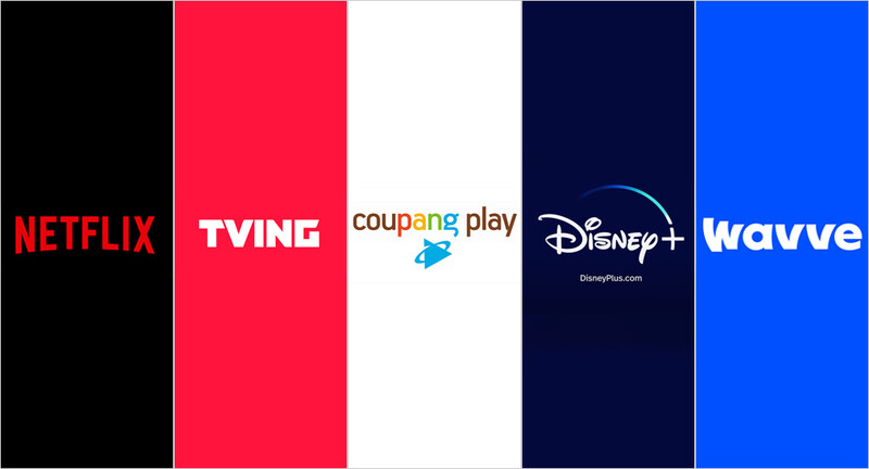 넷플릭스, 디즈니플러스, 웨이브, 왓챠, 티빙, 쿠팡플레이: 당신의 즐거움을 위한 최고의 선택은? 관련사진