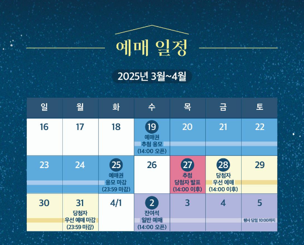 밤의 석조전 전체 일정