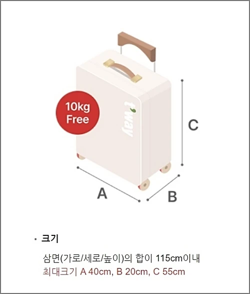 티웨이항공-기내반입-수하물