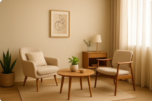 상담가와 코치를 위한 치유형 상담실 인테리어 가이드