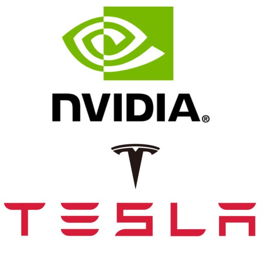 엔비디아 테슬라 회사로고