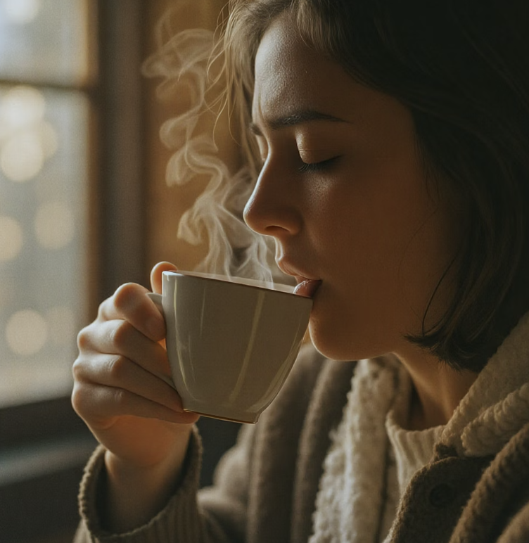 목을 감싸는 붉은 보호막, 기관지 건강