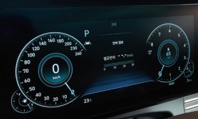 그랜저 12.3인치 클러스터