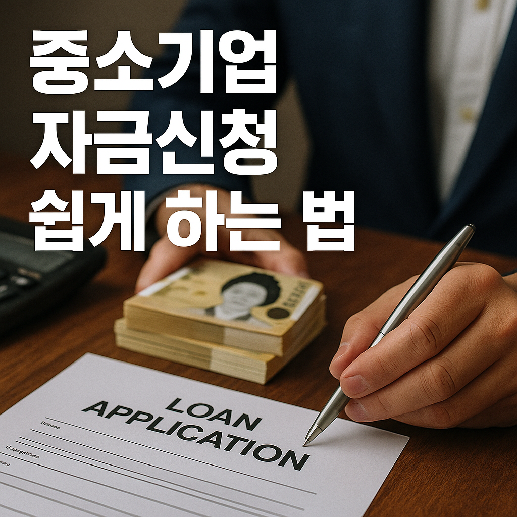 중소기업 자금신청