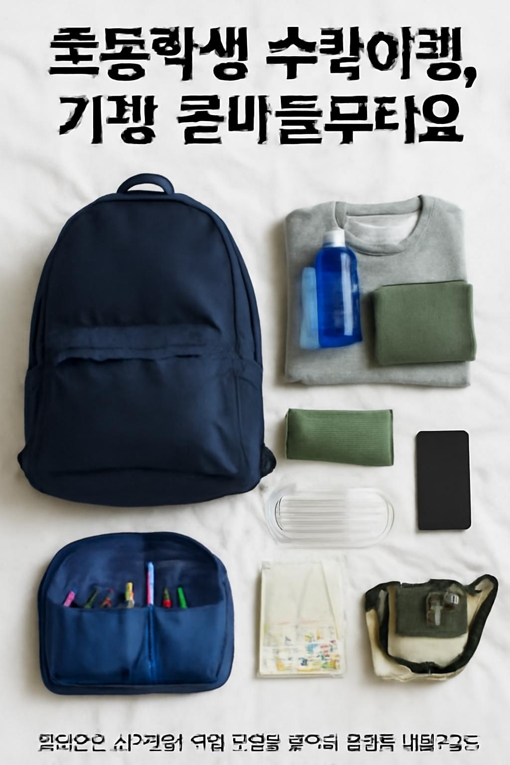 초등학생 수학여행 가방