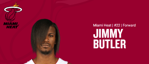 마이애미 히트의 지미 버틀러!!
