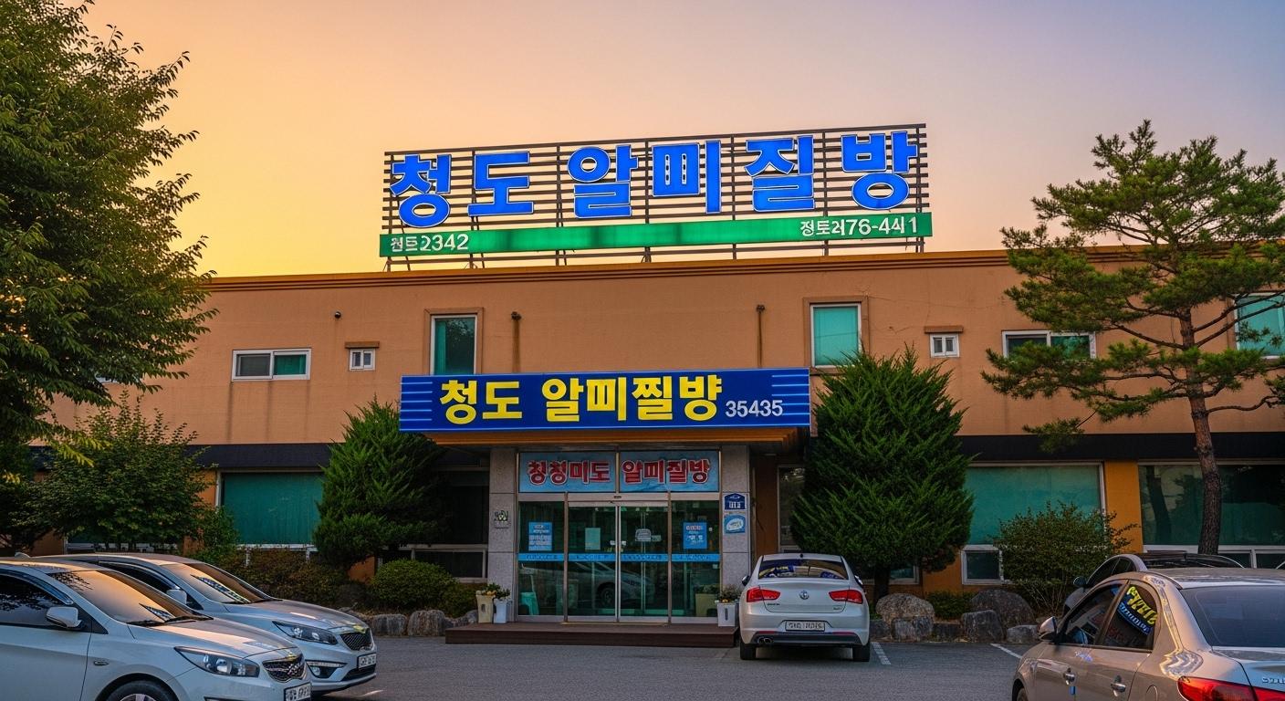 청도 알미뜸 찜질방