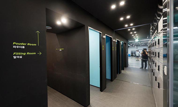 여의나루 러너스테이션-출퇴근길, 운동이 된다? -탈의실