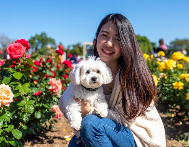 반려견과 함께 중랑장미축제를 관람할 수 있습니까?