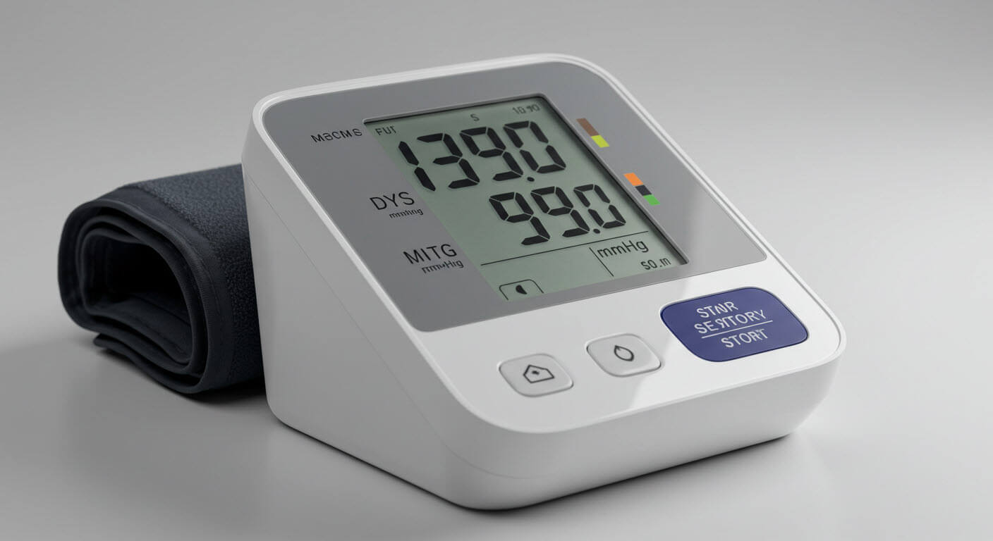혈압을 재는 혈압기