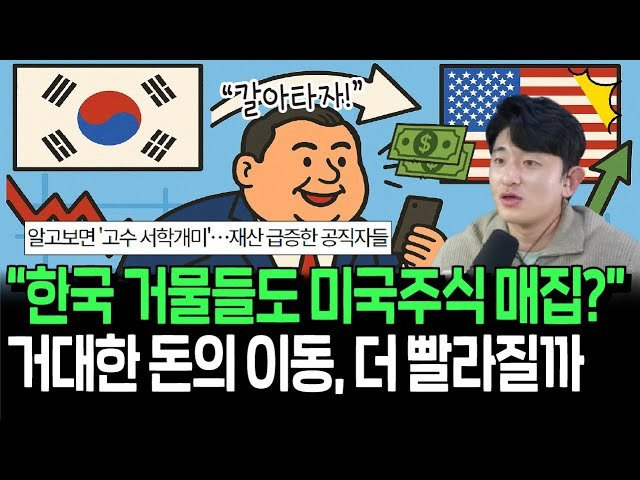 한국 고위공직자들 알고보니 고수 서학개미? 어떤 미국주식들을 담았을까