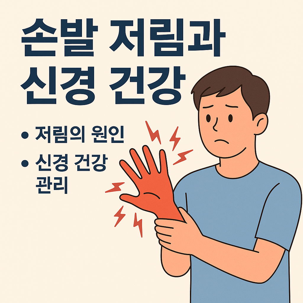 바늘로 콕콕 찌르는 듯한 그 느낌